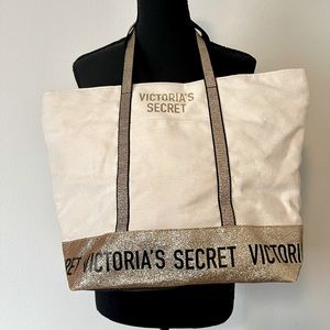 Victoria's Secret Limited Edition Glitter Tote Bag